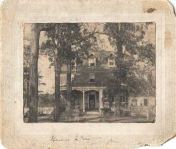 Green Spring House circa 1885